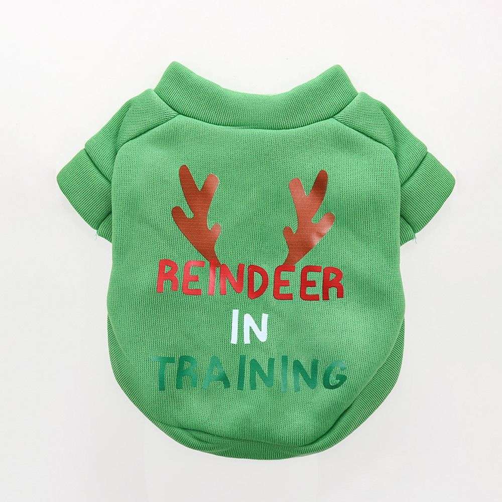 Felpa Natale per Cani | Maglia Calda con Stampa Festiva | Dogmoda