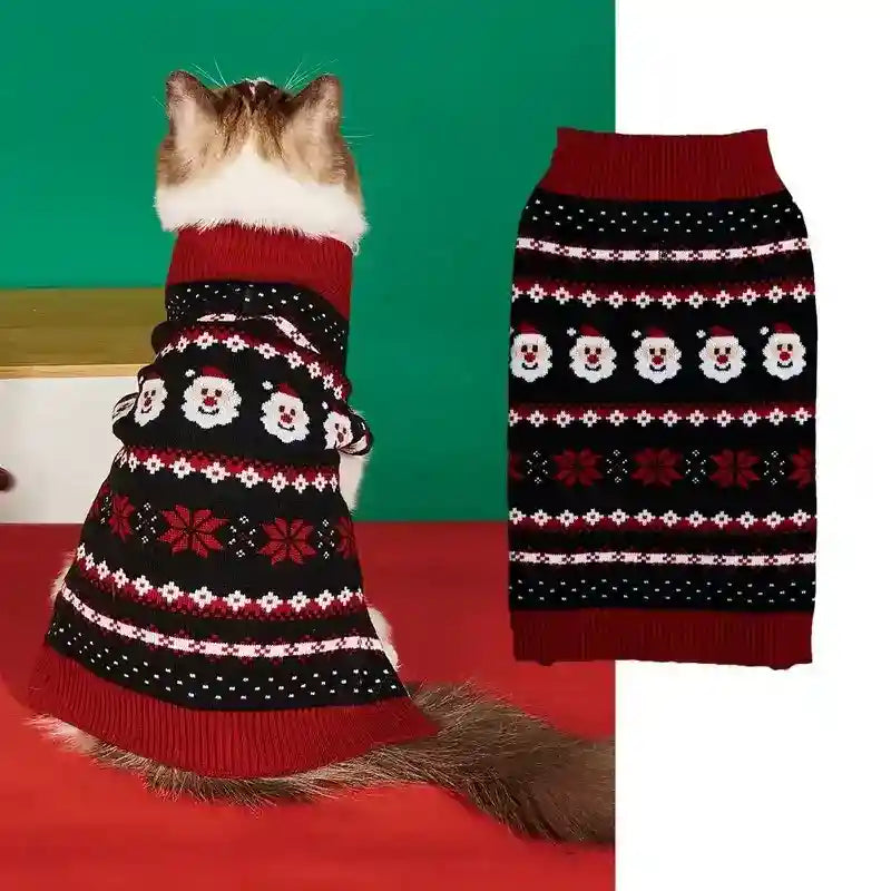 Maglione Natale per Cani - 11 Fantasie Babbo Natale Renne by Dog Moda
