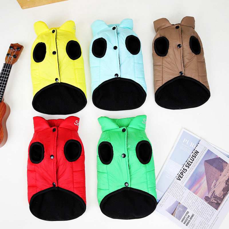 Dadagou "Smile" Coat for Poodle with Integrated Harness