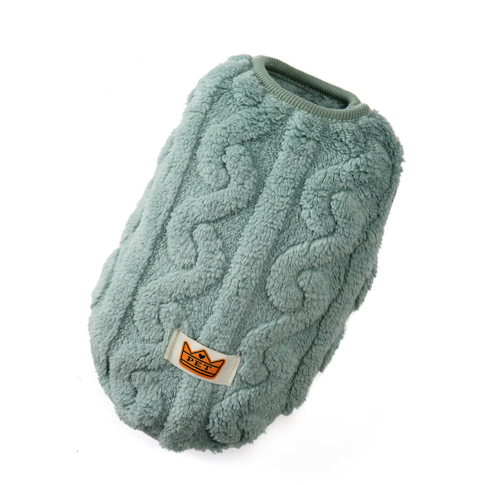 Maglioncino in Pile senza Maniche Comfort e Calore per il tuo Chihuahua e non solo - Dog Moda