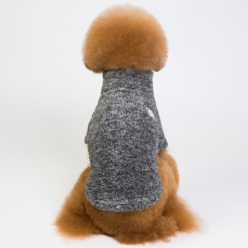 "Coral" Fleece Dog Sweater | Warm, Soft and Snug