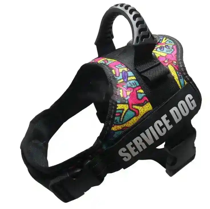 Pettorina Service Dog in Training - Maniglione Gomma by Dog Moda