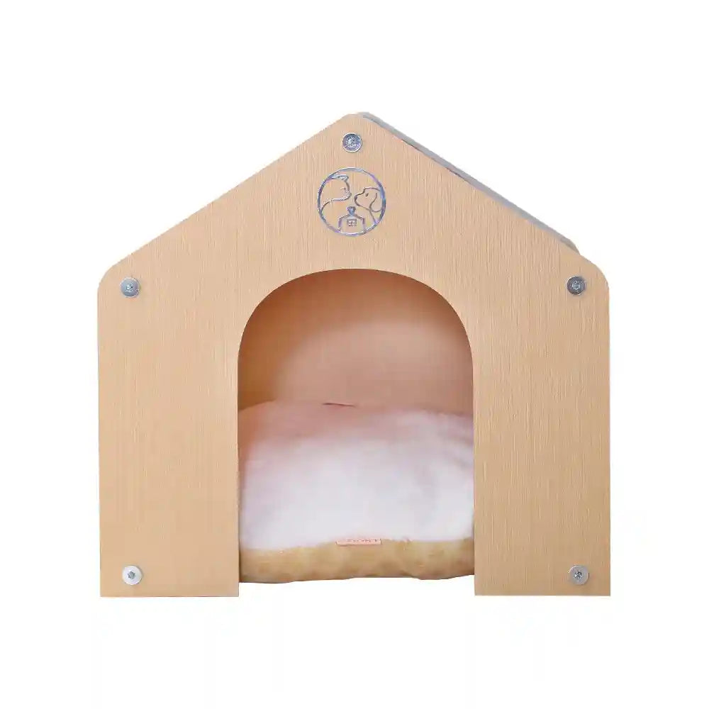 Casetta in Legno per Gatti - Design Naturale Premium by Dog Moda