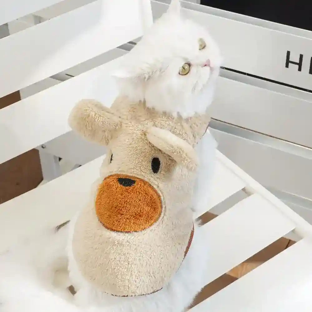 Abrigo Oso para Perros - Chaleco Acolchado Invernal