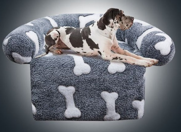 "Home" Dog Sofa Bed Soft, Washable and Non-Slip