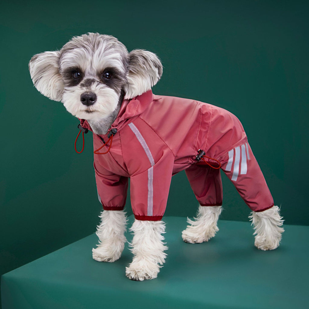 UrbanPaws 4-Legged Dog Raincoat - Rainproof
