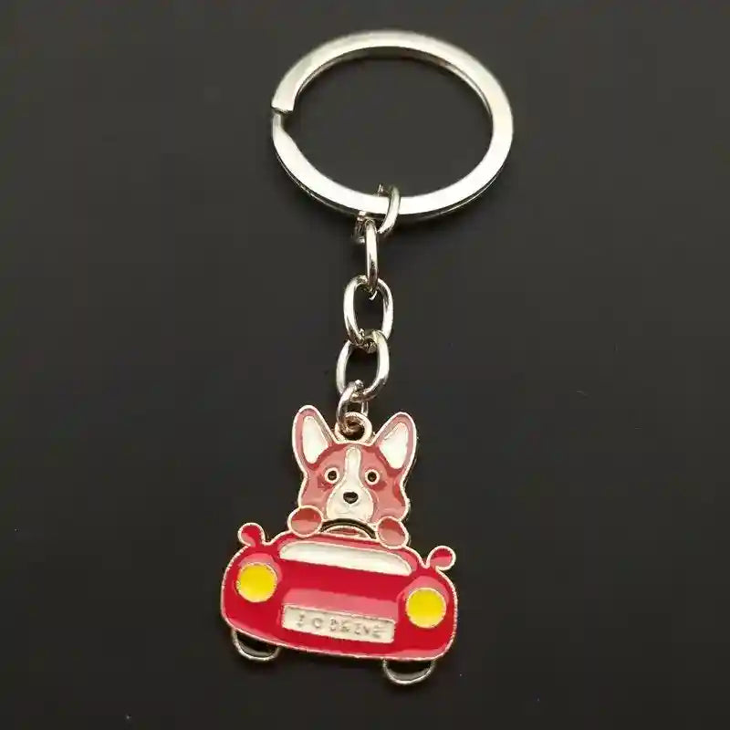 Portachiavi Corgi - Idea Regalo Originale per Amanti Cani by Dog Moda