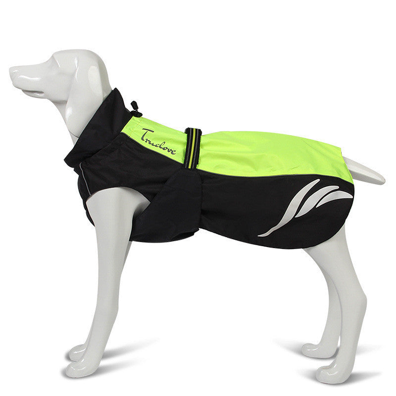 "TrueLove" Technical Raincoat for Dogs with Reflective Inserts