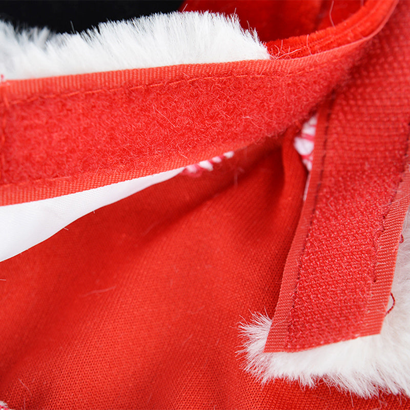 Cheepet Santa Claus Dog Costume - The Perfect Christmas Style for Your Four-Legged Friend