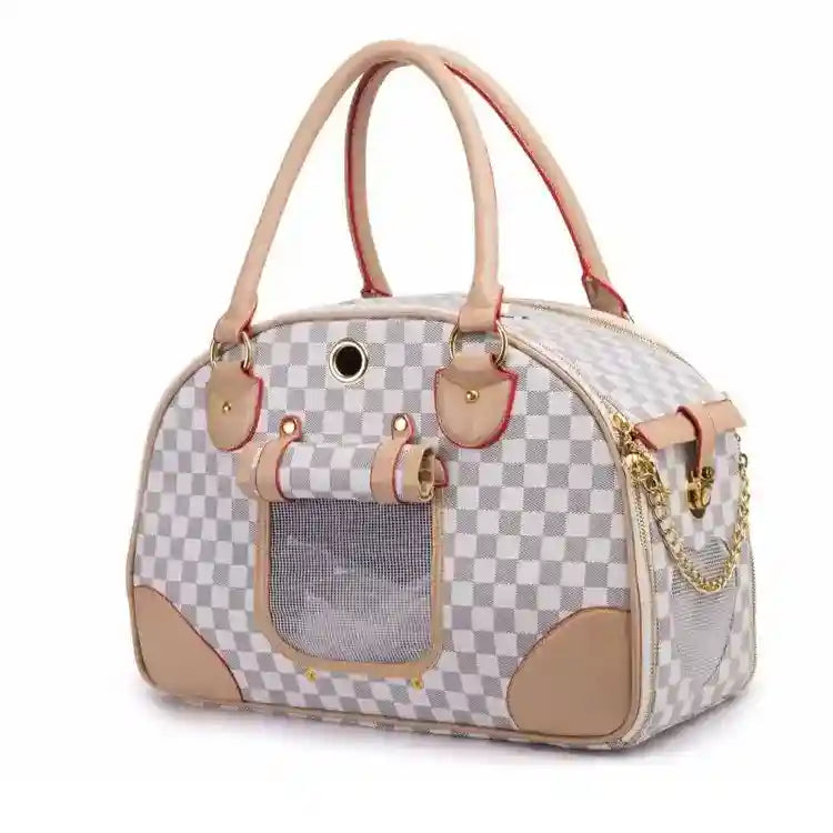 Borsa Trasportino Luxury Simil Pelle Cani Gatti Piccoli by Dog Moda