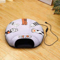 Cuccia Tonda Riscaldante per Cani e Gatti "Sunny" con USB
