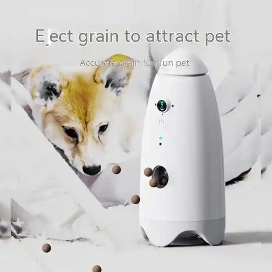 Telecamera Smart per Cani Gatti con Dispenser Cibo by Dog Moda