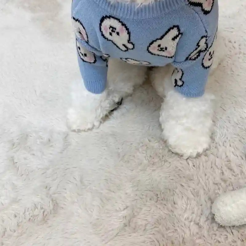 Suéter para Perros Pequeños - Suave y Cálido con Estampado
