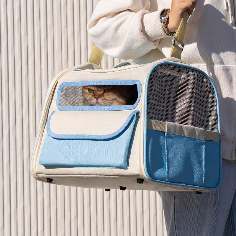 Trasportino Gatti Apertura Superiore Doppio Ingresso by Dog Moda