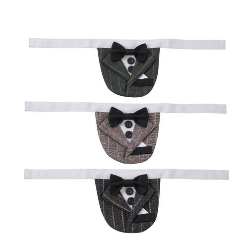 Bandana con Papillon per Cani - Elegante per Matrimoni