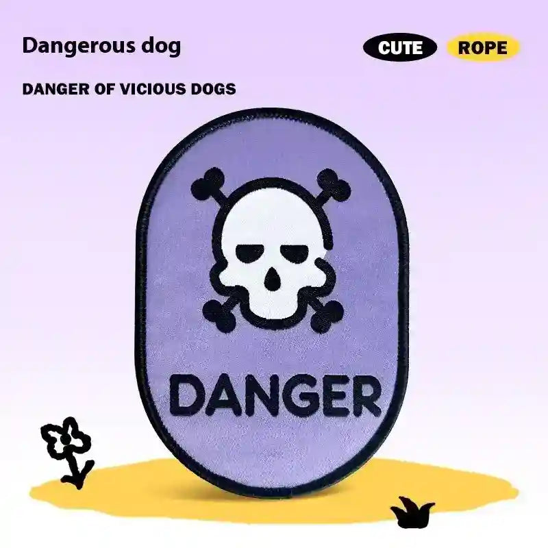 Piastrine Identificative per Guinzaglio - Messaggi per Cani by null