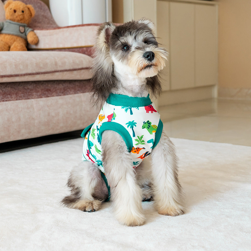 Tutina Post Operatoria per Cani - Anti Leccamento Sterilizzazione