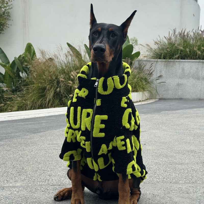 Extra Dikke Warme Winterjas voor Grote Honden