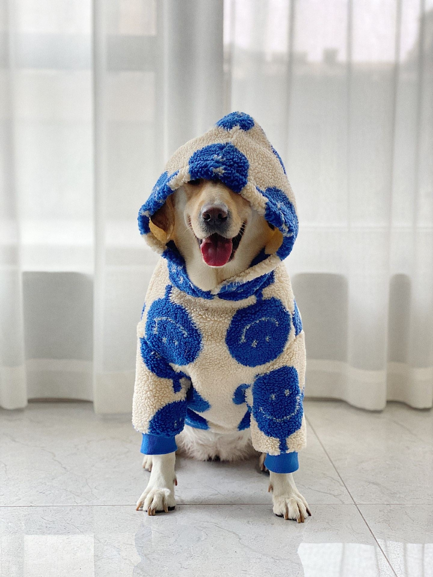 Extra Dikke Warme Winterjas voor Grote Honden