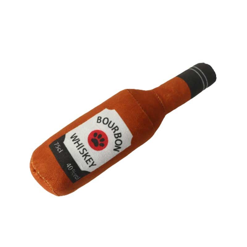 Plush Dog Toy – Soft Bottles and Scents for Small Breeds