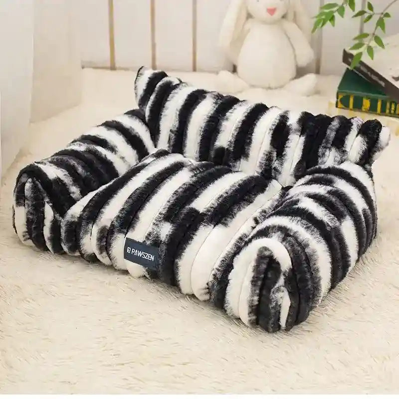Cuccia Pawszen Rettangolare con Schienale Alto per Cani e Gatti by Dog Moda
