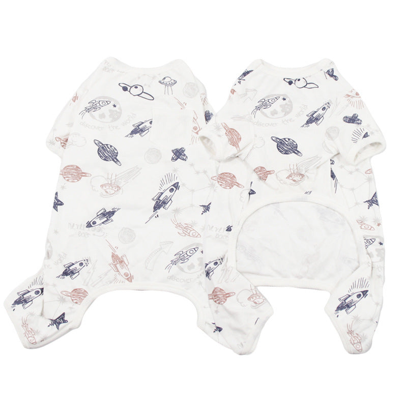 Cotton Dog Jumpsuit "Caramella" - Comfort and Style for Your Faithful Friend 