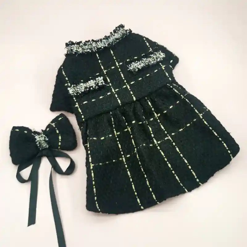 Vestito Elegante per Gatti con Cappellino o Fiocchetto by Dog Moda