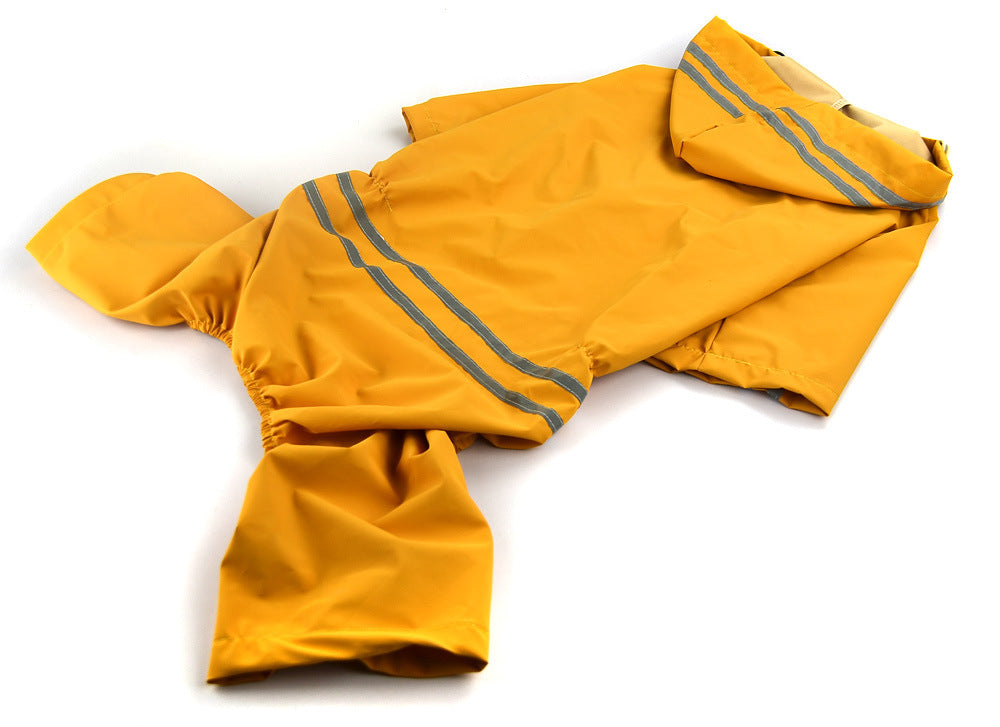 "Thunder" Large Dog Raincoat - Ultimate Protection for Four-Legged Giants