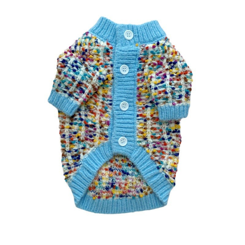 Cardigan de punto para gatos - Lana suave y cálida