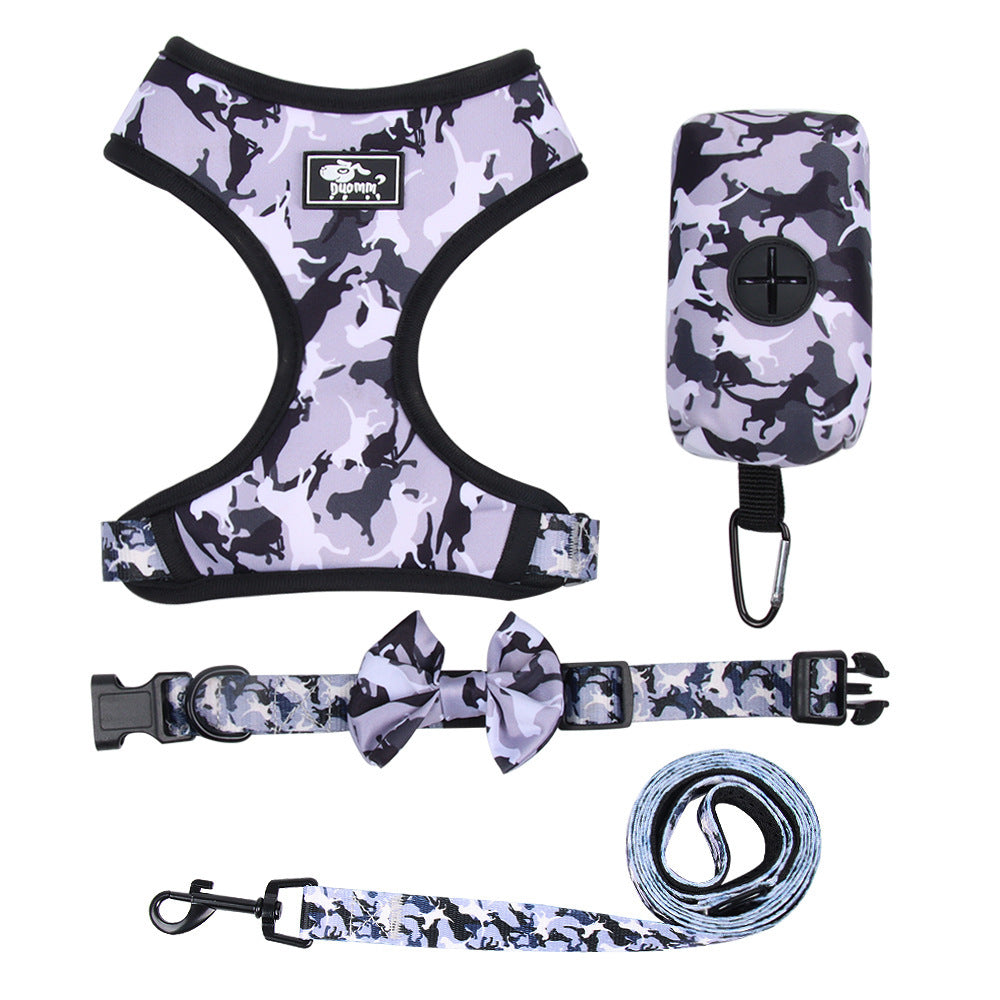 Set harness leash collar for dogs "Martin" DUOMM