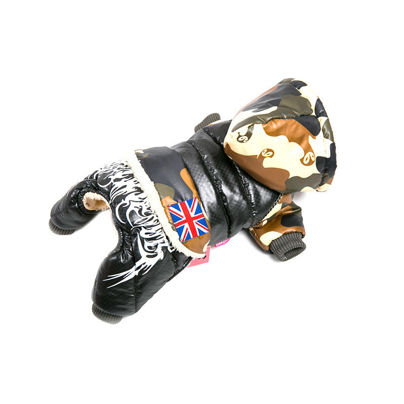 Dog Down Jacket "Street Angel" Model