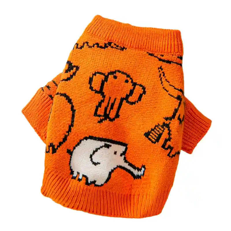 Suéter para Perros Pequeños - Suave y Cálido con Estampado