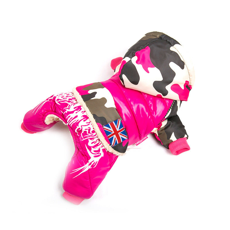 Dog Down Jacket "Street Angel" Model