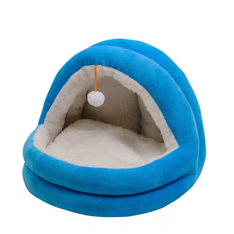 Cuccia Grotta Gatti Pon Pon - Mezza Grotta Sospesa by Dog Moda