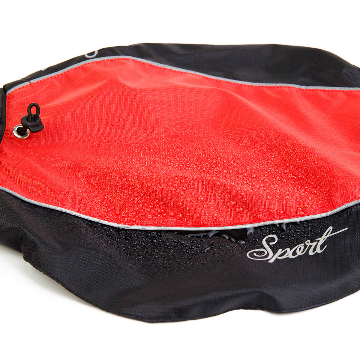 Raincoat for large dogs "Kalm Husky" with safe closure