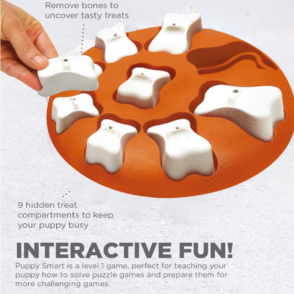 Dog Puzzle with Perforated Caps: The Smart Game That Stimulates Your Four-Legged Friend's Mind