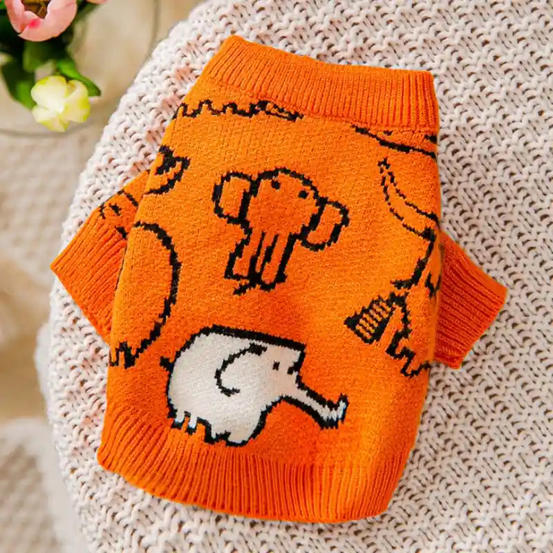 Maglione per Cani Piccoli - Morbido e Caldo con Pattern by Dog Moda