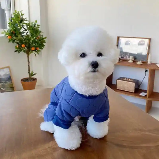 Cappotto Trapuntato per Cani con Pile Sherpa - 4 Zampe by Dog Moda