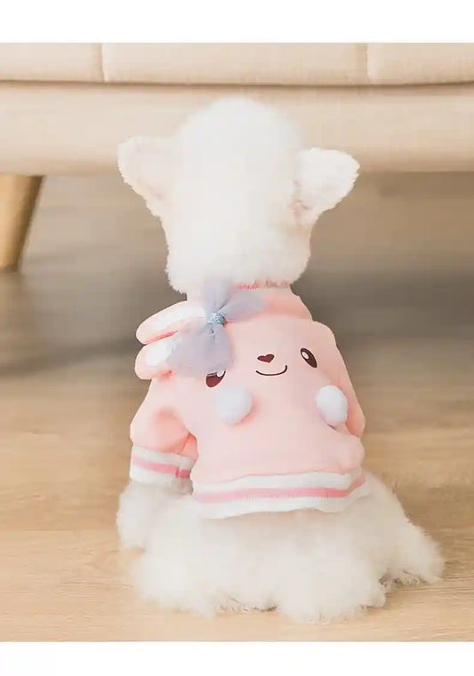 Cute cartoon dog sweater by Dog Moda