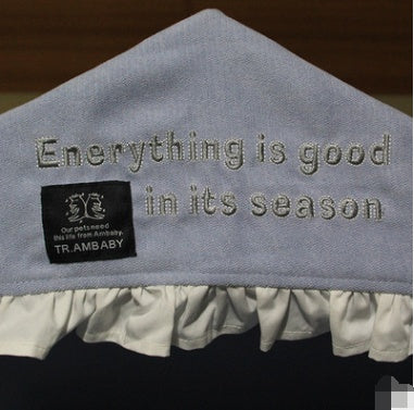 Hund- och kattkoja med avtagbart tält