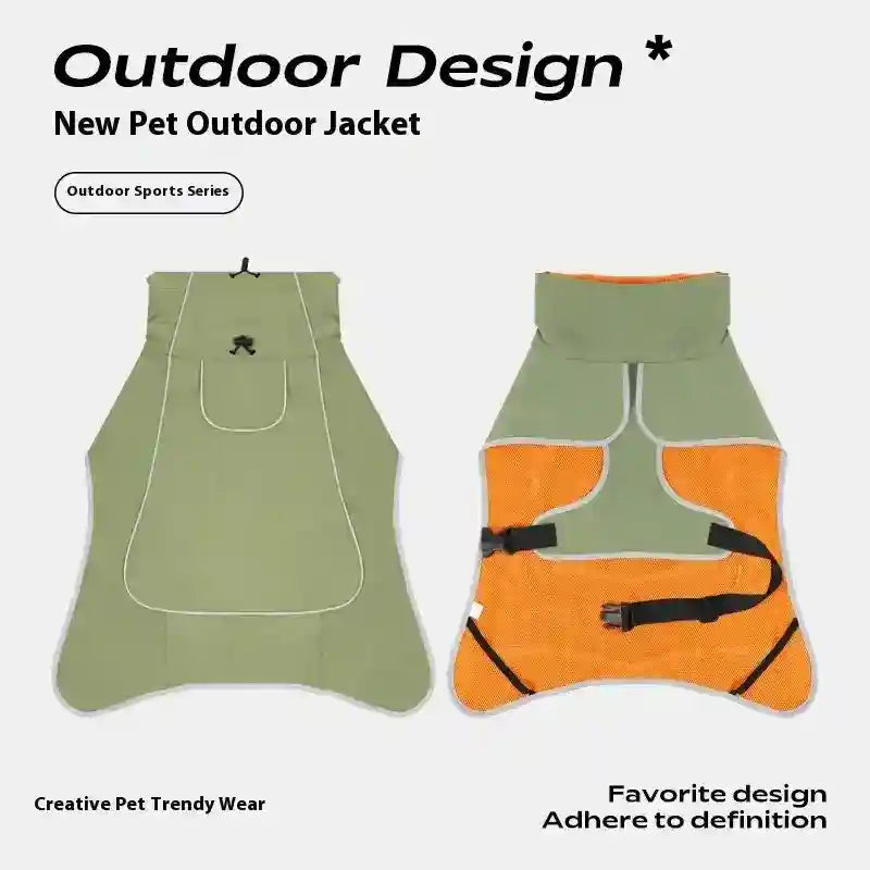 Impermeabile per Cani con Retina Interna e Coulisse by Dog Moda