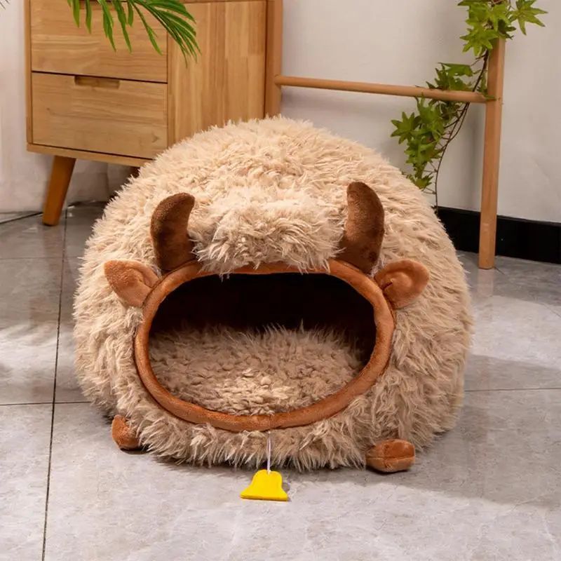 Cuccia per Gatti Yak - Cat Cave Morbida e Calda con Copertura