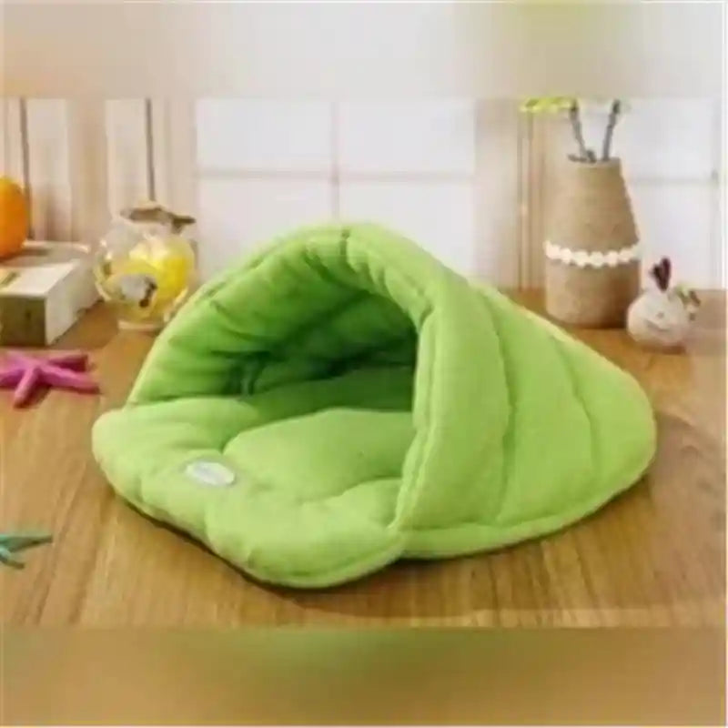 犬と猫用スリーピングバッグ - 洗える柔らかいベッド