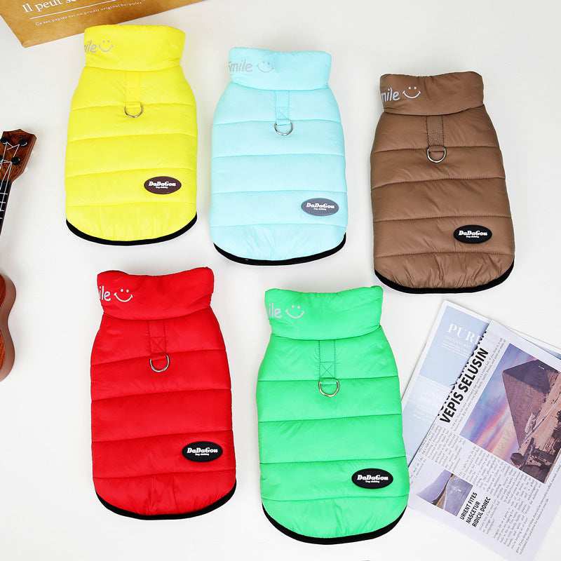 Dadagou "Smile" Coat for Poodle with Integrated Harness