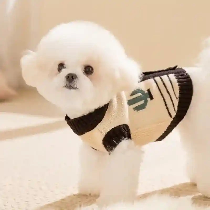 Cardigan per Cani con Bottoni - Maglione Caldo e Morbido by Dog Moda