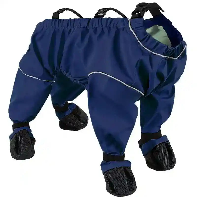 Tutina Idrorepellente per Cani "Zoe" – Massima Protezione da Pioggia e Fango by Dog Moda