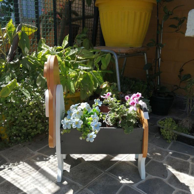 Fioriera Basset Hound per Giardino e Balcone