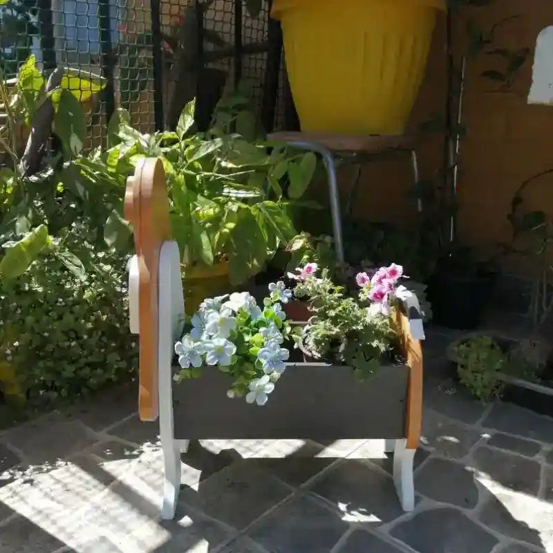 Fioriera Basset Hound per Giardino e Balcone by Dog Moda