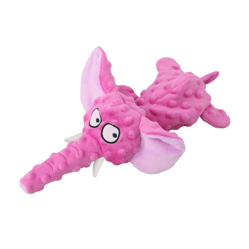 Dog Toy Plush Elephant "Babar" - The Perfect Companion for Your Four-Legged Friend