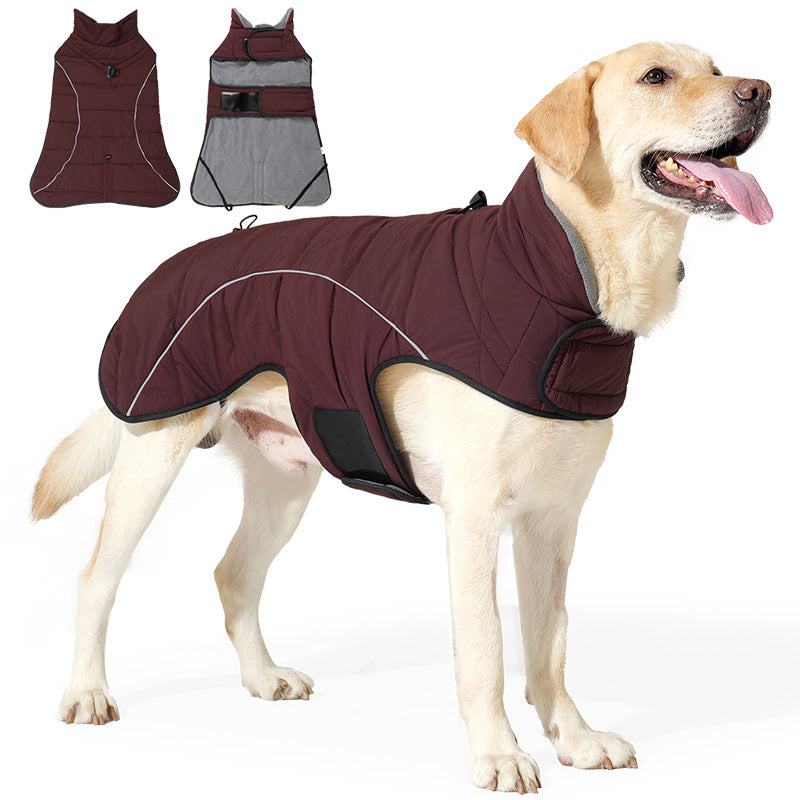 Gewatteerde jas voor honden Mountain - Waterdicht wintermodel